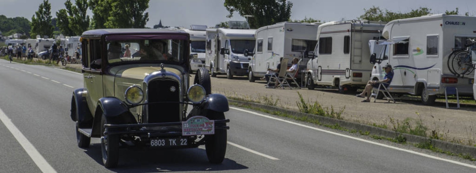 Aire de camping cars de la Bole de Merquel