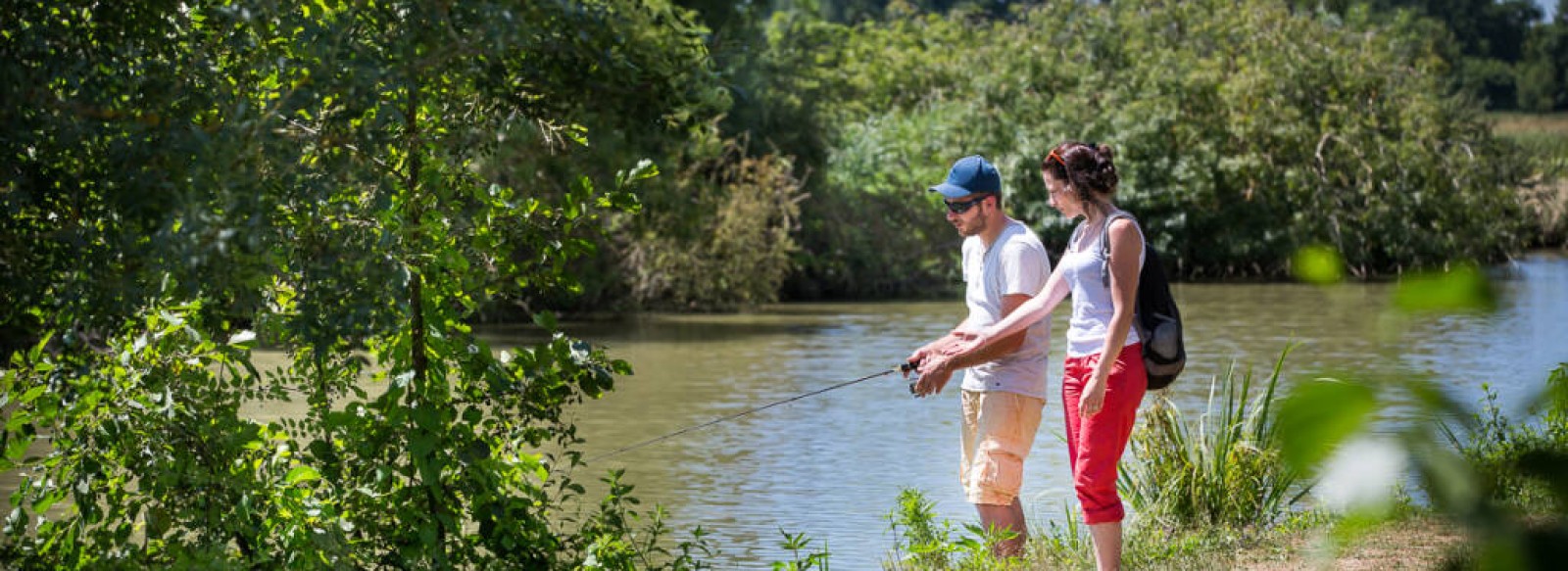 PECHE SUR LA RIVIERE DE L'ACHENEAU "LA PIERRE TREMBLANTE"