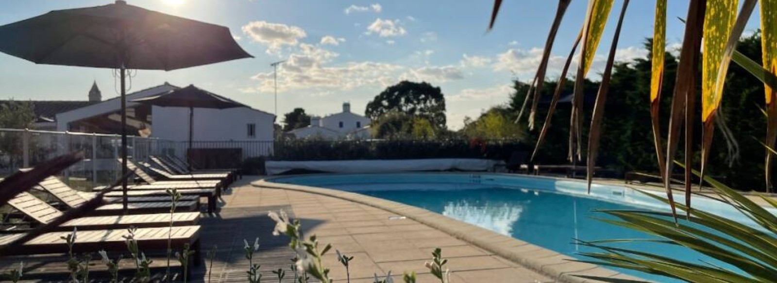 Maison de vacances avec piscine et vue sur les marais a Noirmoutier en l'ile