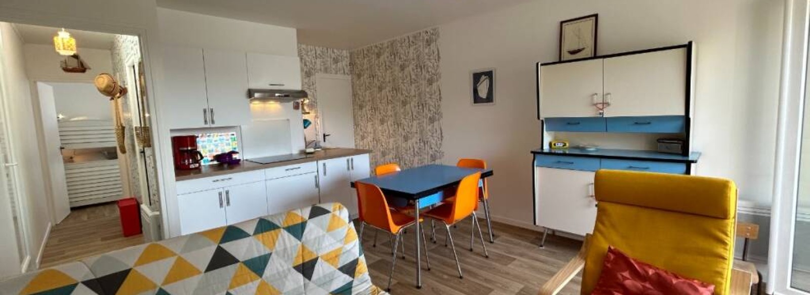 Appartment chaleureux avec loggia dans le quartier des Becs a Saint Hilaire de Riez