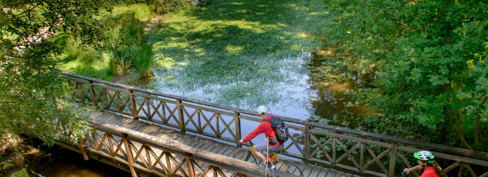 Boucle velo sur les voies vertes entre Anjou-Mayenne