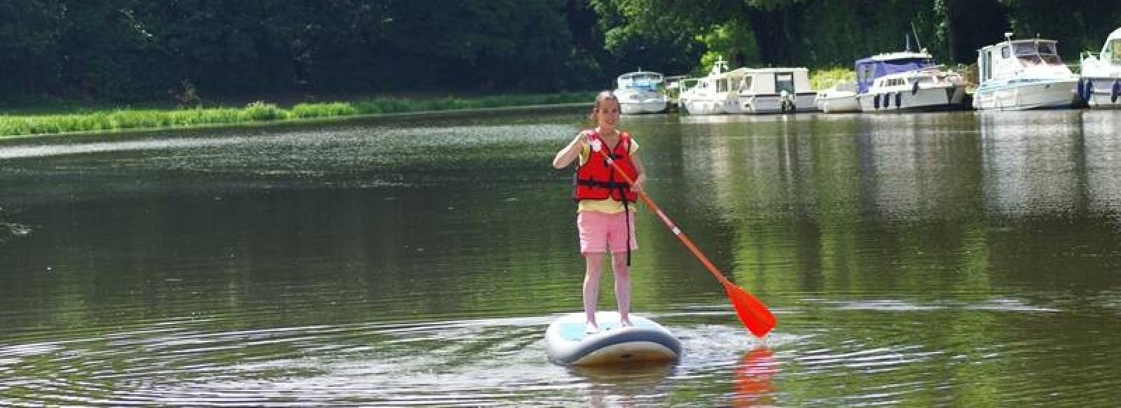 Location de paddle sur le Canal